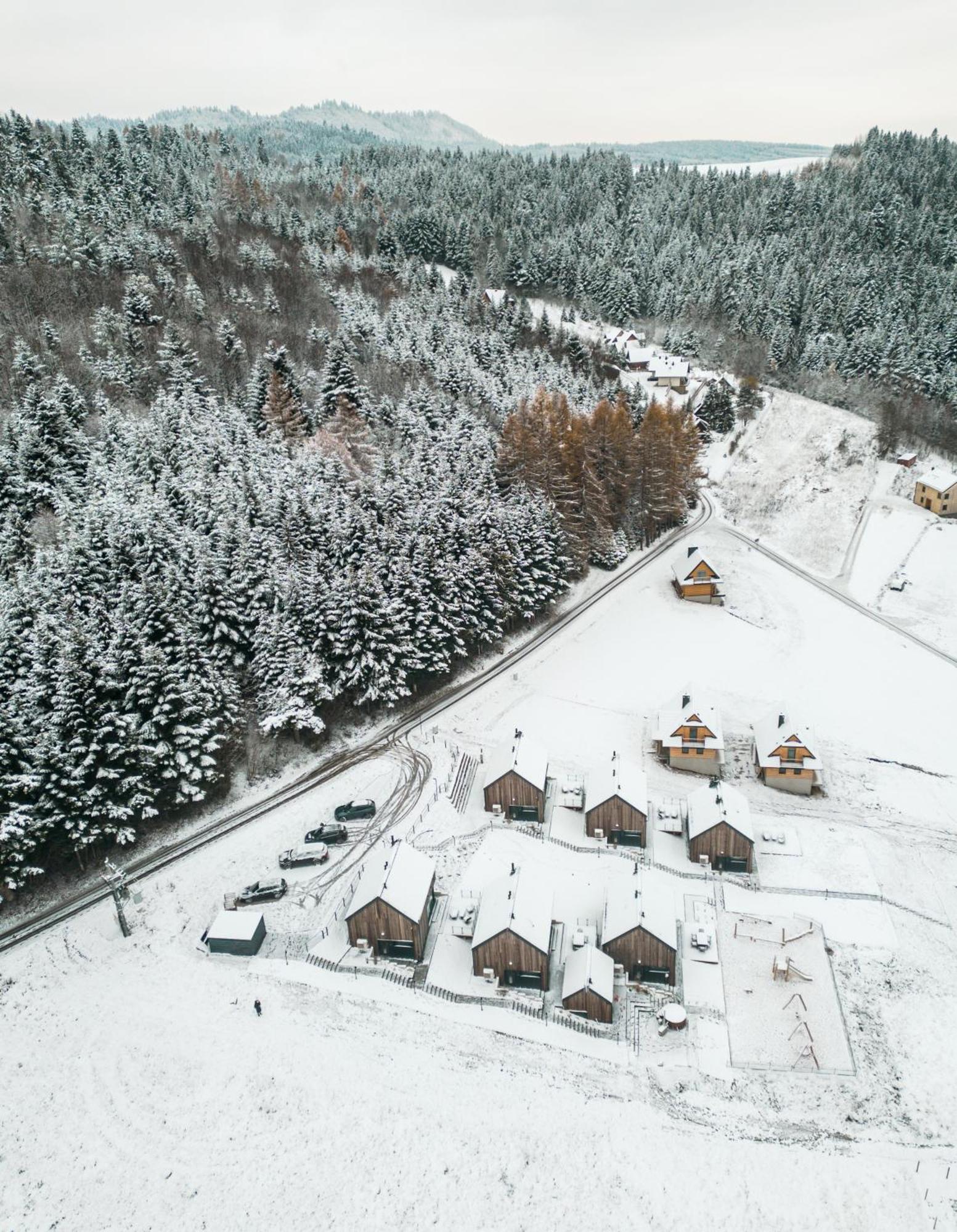 Domki Z Gorki Na Pazurki Falsztyn Экстерьер фото